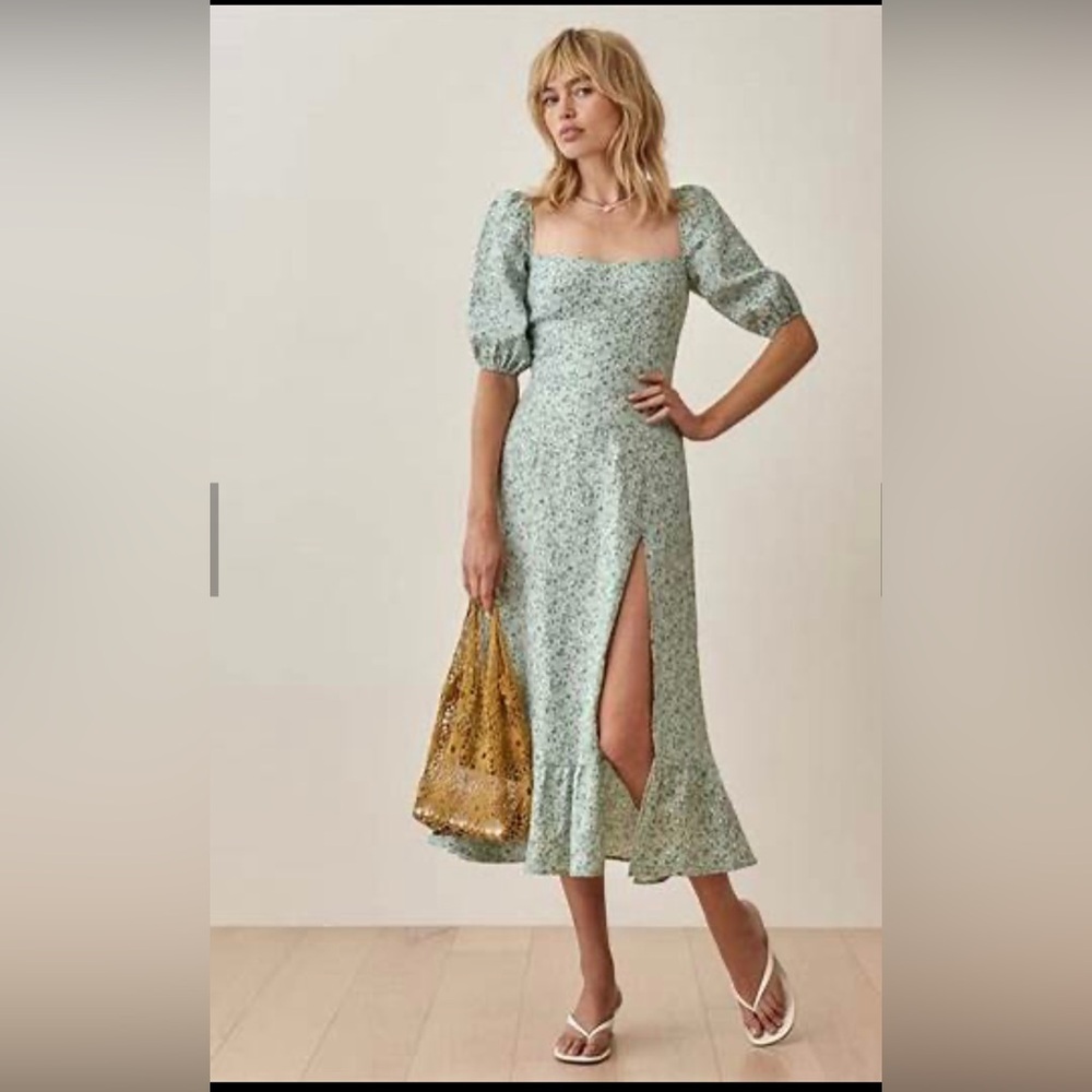 Reformation Belgium Linen Dress